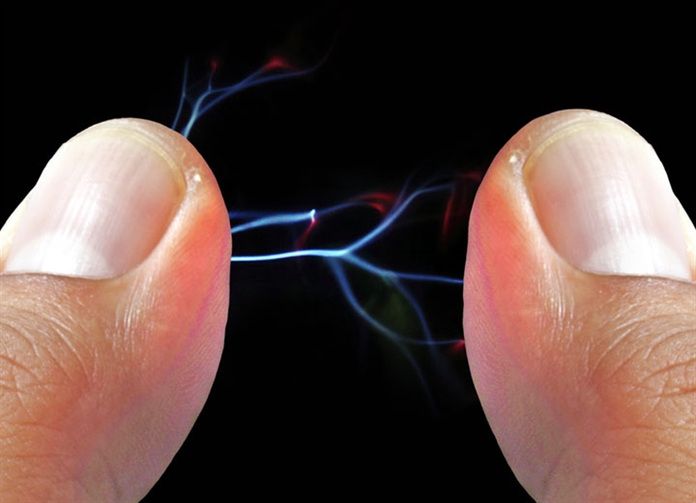 Eliminere statisk elektrisitet med befukting