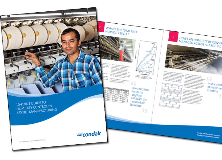 10-point guide to humidity control in textile manufacturing